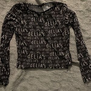 Delia’s Mesh Top